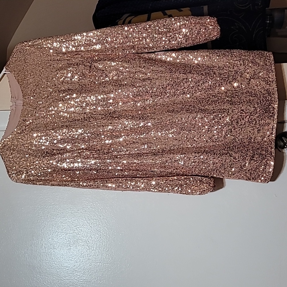Sequins mini dress